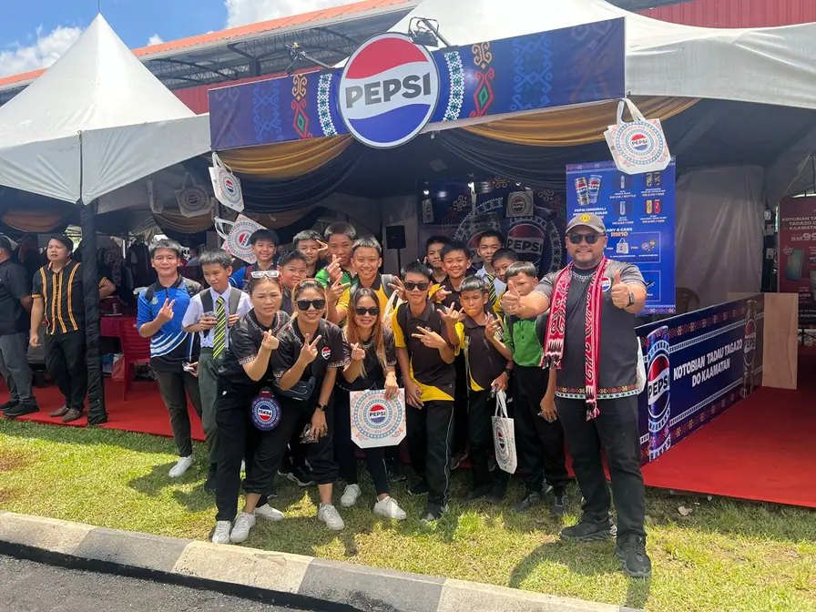 Pepsi Kaamatan activation with KDCA in Sabah