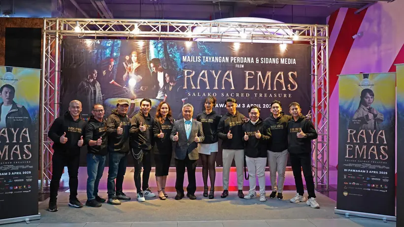 Raya Emas Salako Sacred Treasure premiere